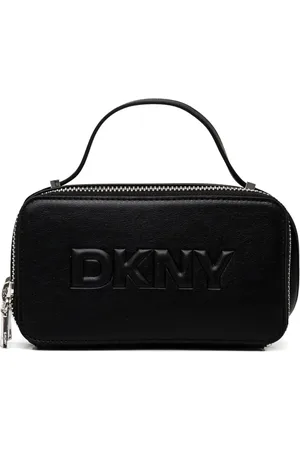 DKNY Bandolera con logo en relieve