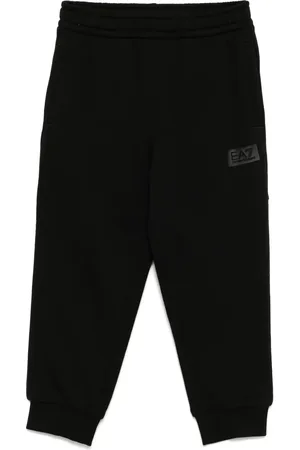 EA7 Pantalones de chándal con logo estampado