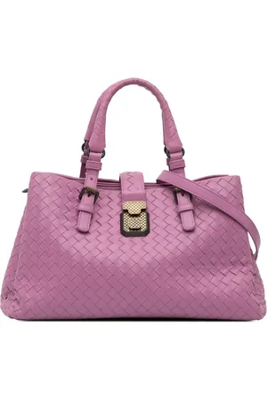 Bottega Veneta Bolso satchel Roma pequeño de tejido intrecciato 2012-2024