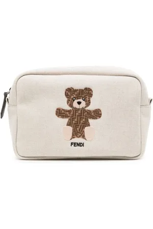 Fendi Neceser FF Teddy Bear con cremallera