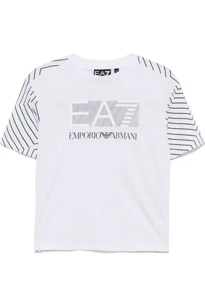 EA7 Camiseta con logo estampado