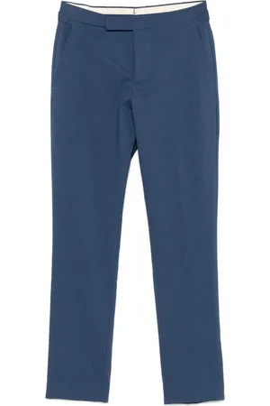 Ralph Lauren Pantalones de tejido seersucker