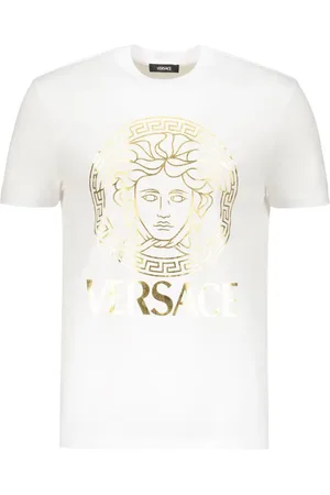 VERSACE Camiseta de algodón