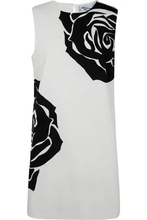 Blugirl Vestido corto con estampado floral