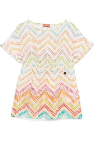 Missoni Vestido con motivo en zigzag