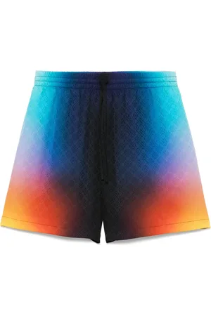 Casablanca Bermudas Gradient de seda