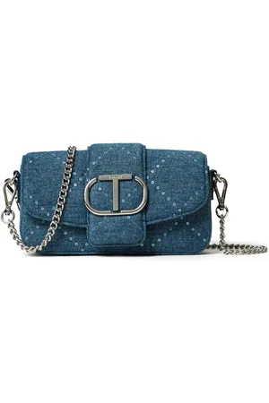 Twin-Set Bandolera Oval T vaquera