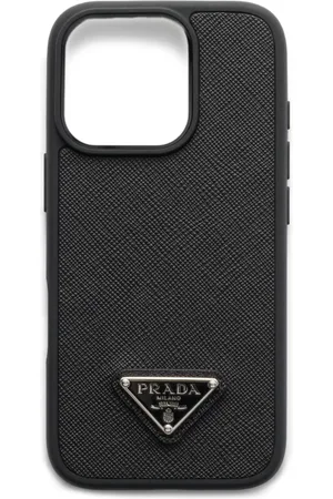 Prada Funda para iPhone 16 Pro texturizada
