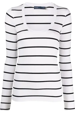Ralph Lauren Sudadera a rayas con manga larga