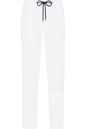 Vilebrequin Pantalones de chándal con parche del logo