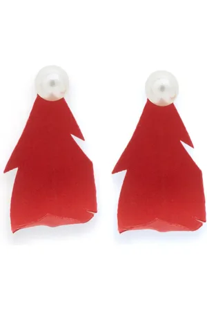 Marni Pendientes con plumas