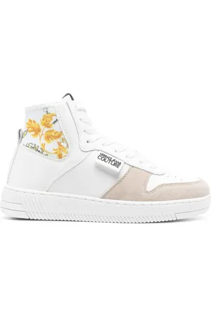 VERSACE Zapatillas altas con panel barroco