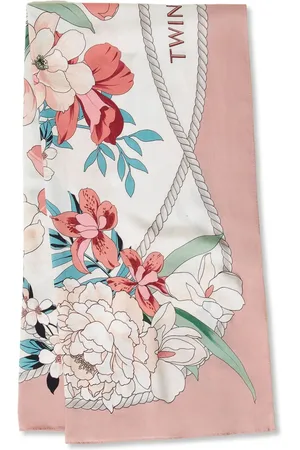 Twin-Set Pañuelo con estampado floral