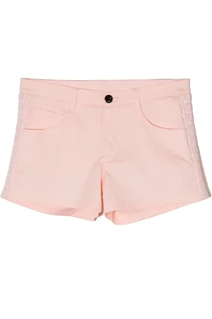 Fendi Pantalones vaqueros cortos con ribete del logo
