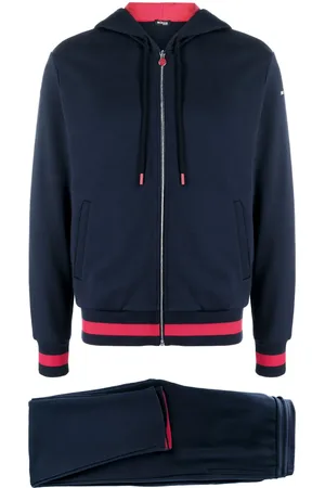 Kiton Chándal con logo bordado