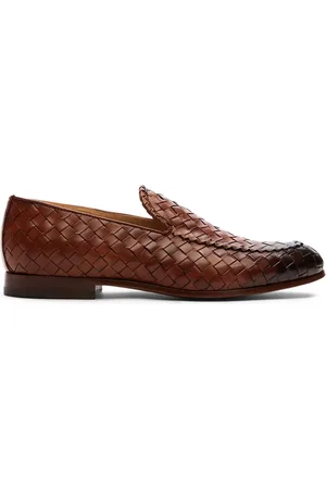 Scarosso Mocasines Vittorio con diseño entretejido