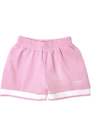 Fendi Pantalones cortos con logo bordado