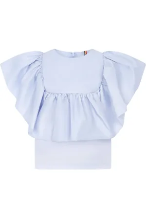 CAROLINE BOSMANS Blusa con detalle de volantes