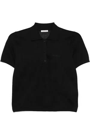 Moncler Polo con logo bordado