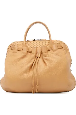 Bottega Veneta Bolso de mano Intrecciato Trimmed de piel 2008