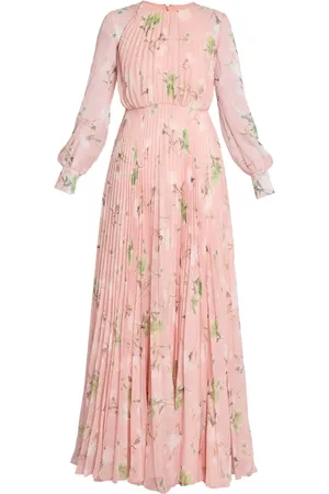 Erdem Vestido largo con motivo floral