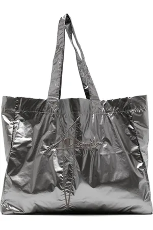 Rick Owens Bolso shopper con logo bordado