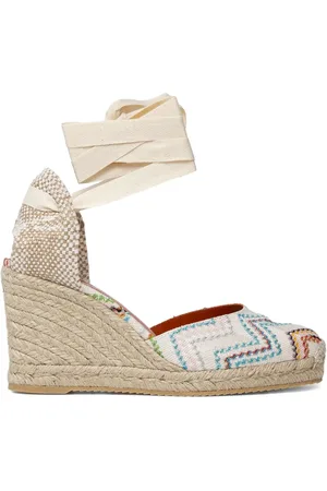 Missoni Sandalias Carina con cuña bordada