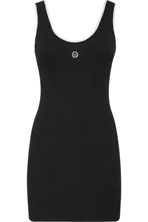 Philipp Plein Vestido de canalé