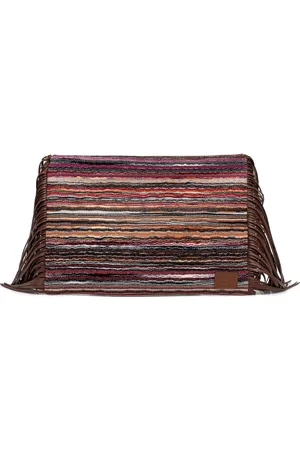 Missoni Bolso de mano con flecos