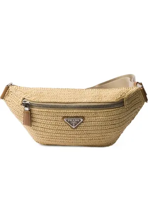 Prada Riñonera tejida