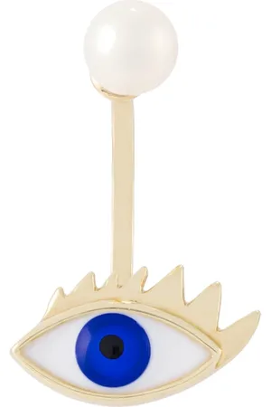 DELFINA DELETTREZ Pendiente "Eye piercing"