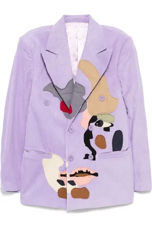 KIDSUPER STUDIOS Blazer con diseño patchwork