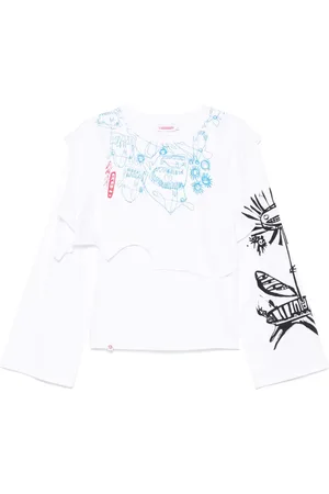 Charles Jeffrey Loverboy Camiseta estampada de manga larga