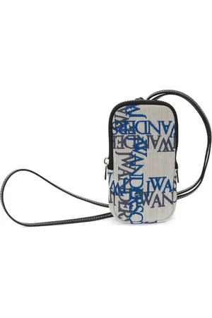 J.W.Anderson Funda para teléfono con logo en jacquard