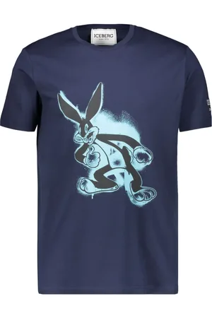 Iceberg Camiseta estampada de algodón