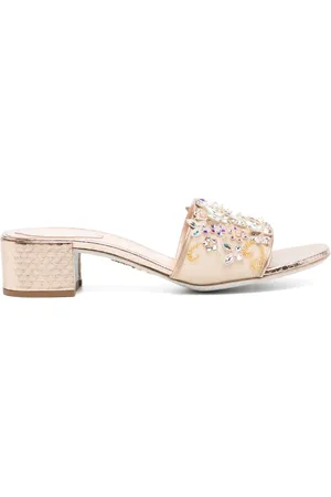 RENE CAOVILLA Sandalias Cinderella con tacón de 40 mm