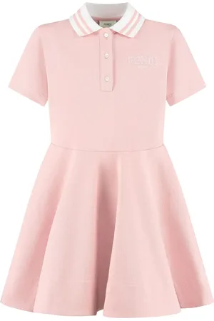 Fendi Vestido con cuello de polo