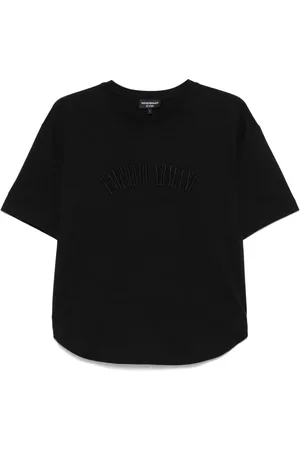 Emporio Armani Camiseta con logo bordado