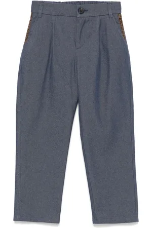 Fendi Pantalones con motivo FF