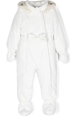 MONNALISA Traje de nieve acolchado con lazo