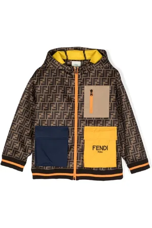 Fendi Chaqueta con monograma y capucha