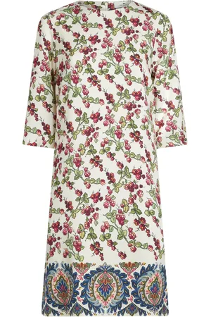 Etro Vestido corto con motivo floral