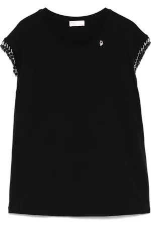 Liu Jo Camiseta con detalle de cuentas