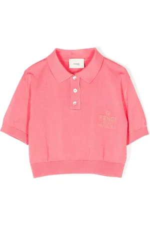 Fendi Polo con logo estampado