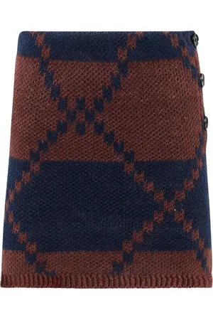 J.W.Anderson Minifalda de punto fair isle
