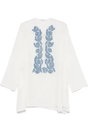 ERMANNO SCERVINO Túnica con aplique floral
