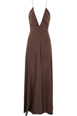 Aspesi Vestido midi de seda