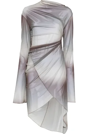 Jade Cropper Vestido corto drapeado