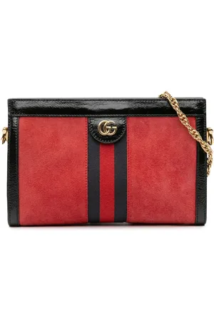 Gucci Bandolera Ophidia Chain pequeña en ante 2016-2025