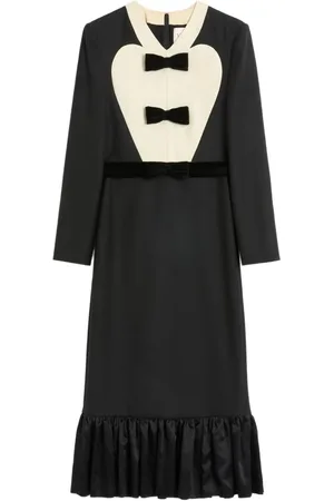 VALENTINO GARAVANI Vestido midi con detalle de lazo